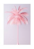 Pink Palm Tree | Créez votre propre affiche
