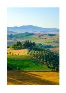 Tuscany Landscape View | Créez votre propre affiche
