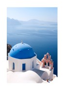 Santorini In Greece | Créez votre propre affiche