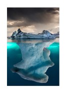 Dramatic View Of Iceberg | Créez votre propre affiche