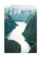 View Of Fjord In Norway | Créez votre propre affiche