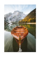 Rowing Boat In Lake | Créez votre propre affiche