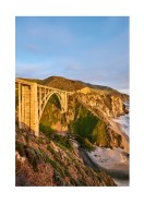 Bixby Creek Bridge On Highway One | Créez votre propre affiche