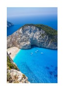 Navagio Beach In Greece | Créez votre propre affiche