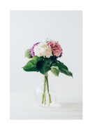 Hydrangea Flowers In Vase | Créez votre propre affiche
