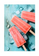 Sweet Pink Popsicles | Créez votre propre affiche