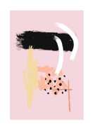 Pink Abstract Artwork | Créez votre propre affiche