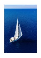 Sailboat In The Middle Of The Ocean | Créez votre propre affiche