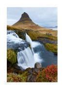 Icelandic Waterfall | Créez votre propre affiche