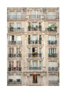 Building Facades In Paris | Créez votre propre affiche